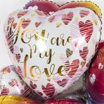 Шар (18"/46 см) Сердце, Ты - моя любовь