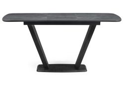 Стол на тумбе Петир 120(160)х80х75 larka grey / черный
