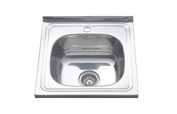 Мойка накладная 500х500 нержавейка