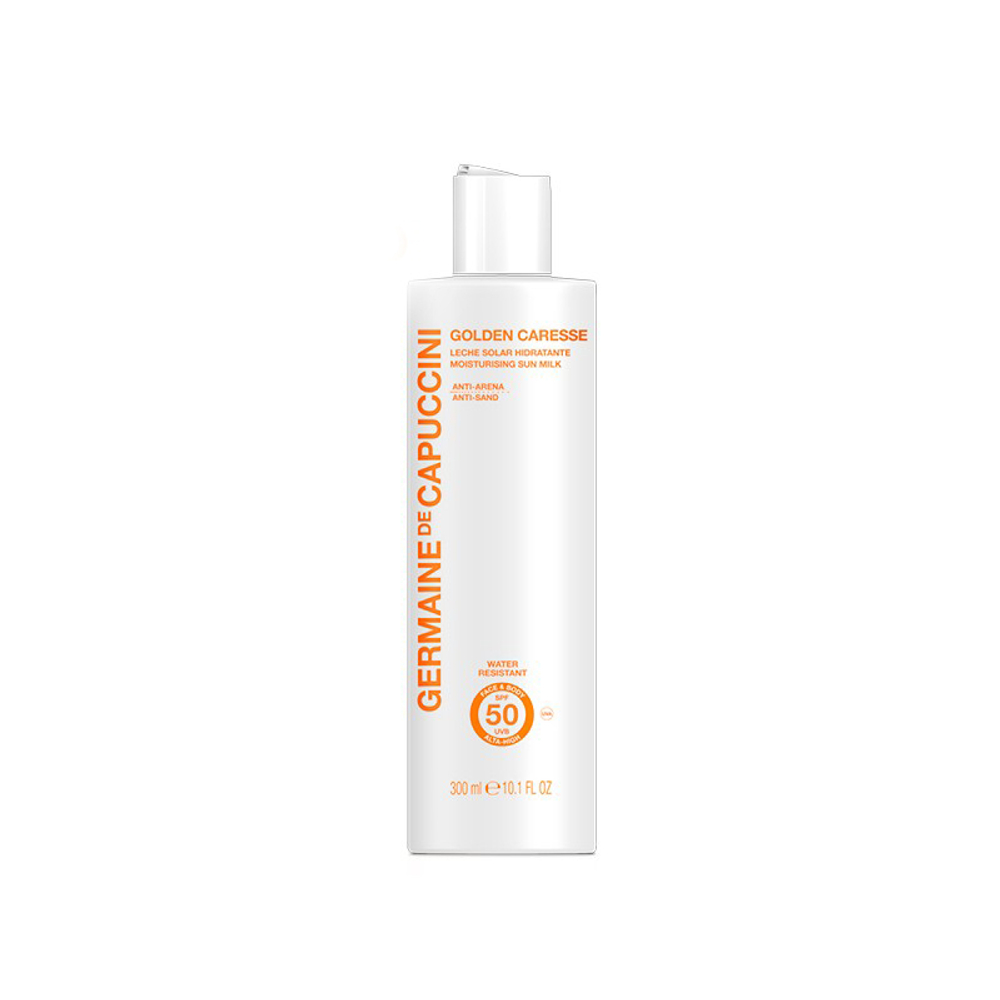 GERMAINE DE CAPUCCINI Golden Caresse Moisturising Sun Milk SPF50
