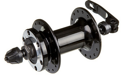 Втулка передняя 36отв. д/диск. на промподшип. с эксц.100мм черная