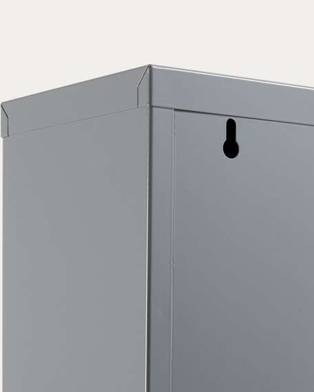 Шкаф для обуви Rox 4 полки серый