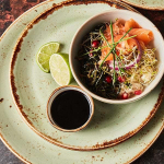 Тарелка «Крафт Грин» мелкая;фарфор;D=23,H=2см;зелен. (Цвет: зеленый)