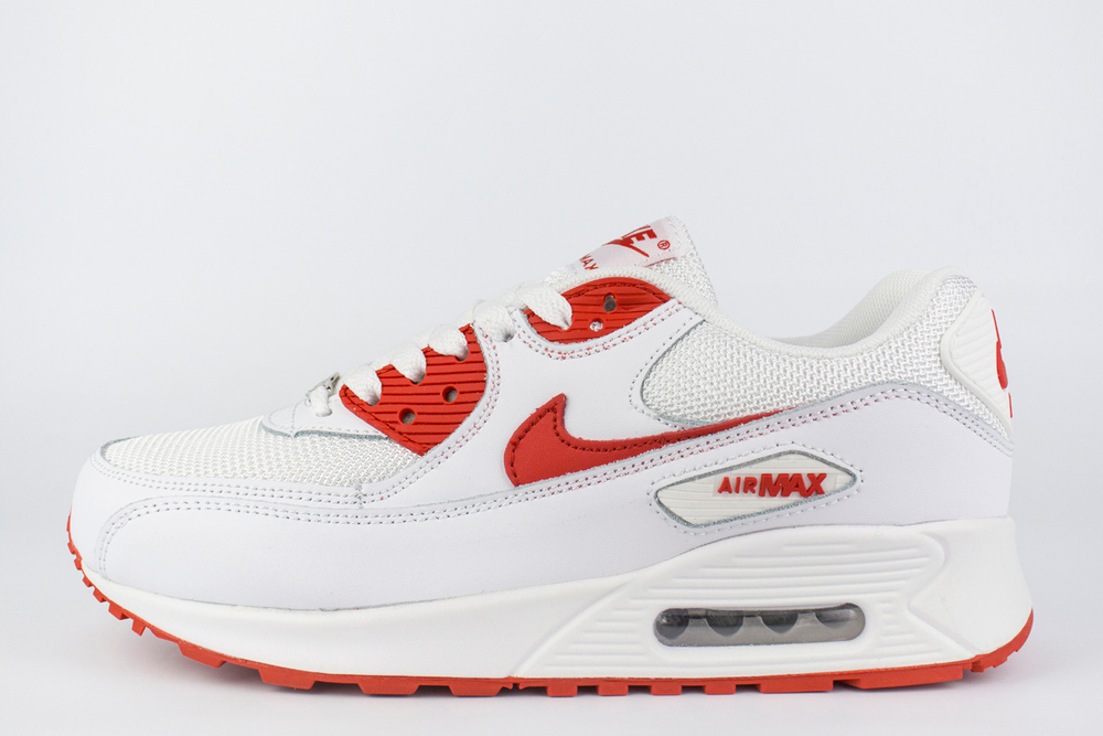 Кроссовки Nike Air Max 90 Wmns White / Red
