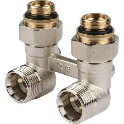 Узел нижнего подключения радиатора REHAU угловой 1/2"x3/4''