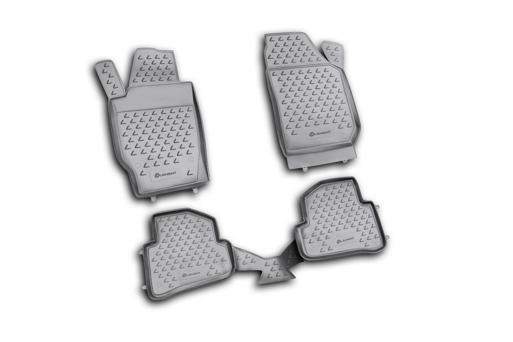 Коврики в салон для SKODA Fabia 2007-, 4 шт. (полиуретан) NLC.45.06.210KH