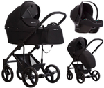 Детская коляска Bebetto Magnum Light 3 в 1 с автокреслом Avionaut Cosmo 05 черный