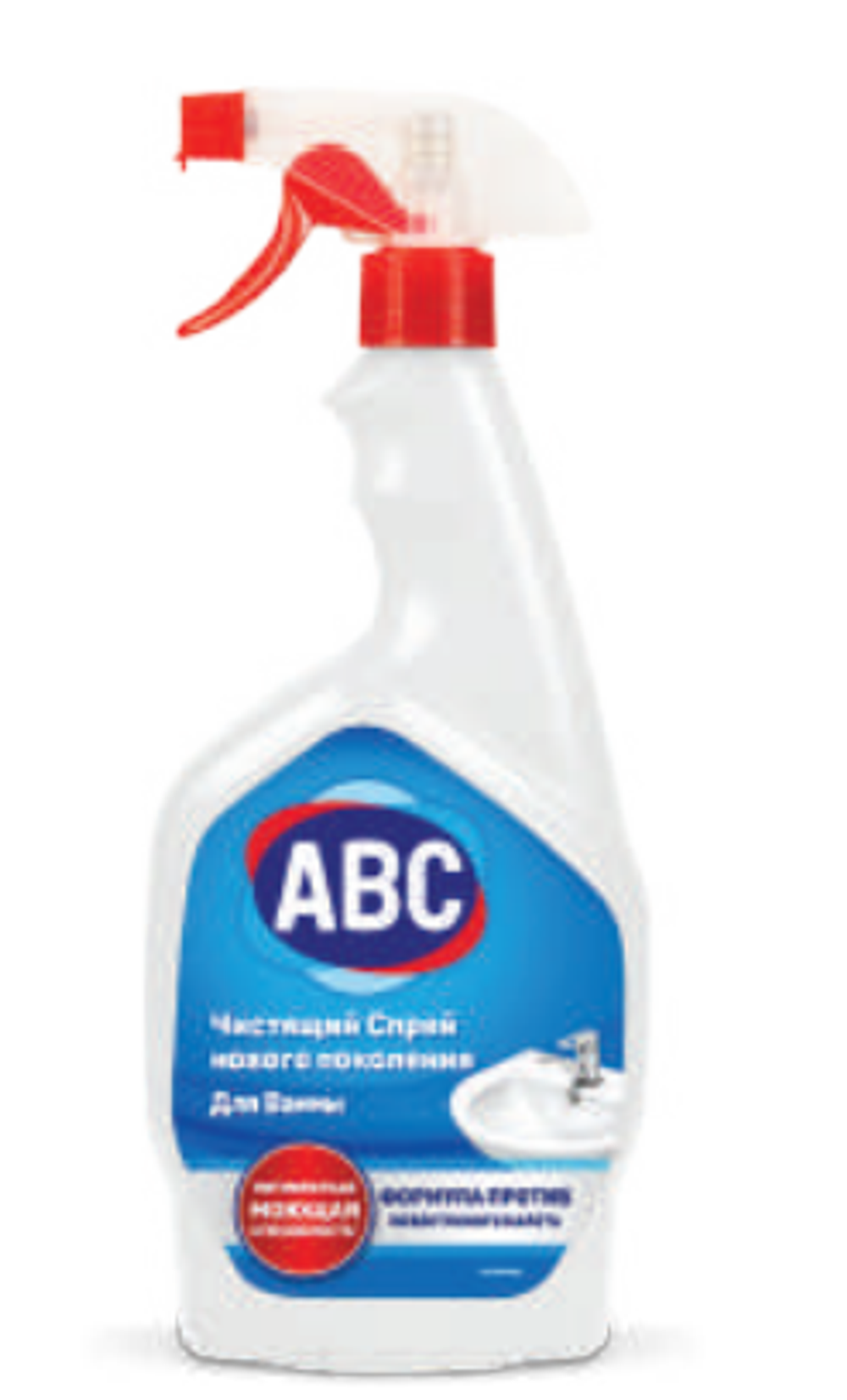 Чистящий Спрей для ванной  ABC 750 ML x 20 - ВЕСНА