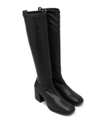 Сапоги казаки на каблуке Angey HUGO - черный(50504647)