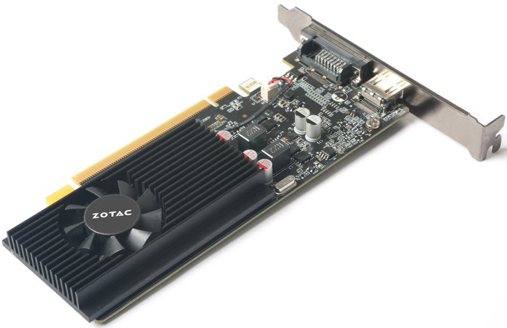 Видеокарта PCI-E Zotac GeForce GT 1030 Low Profile