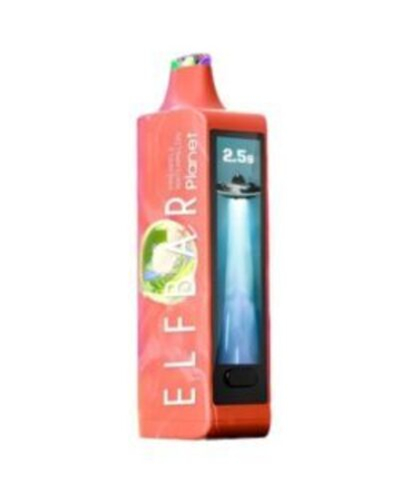 Elf bar Planet Space Edition Pineapple watermelon -Ананас-арбуз 25000 затяжек 20мг Hard (2% Hard)