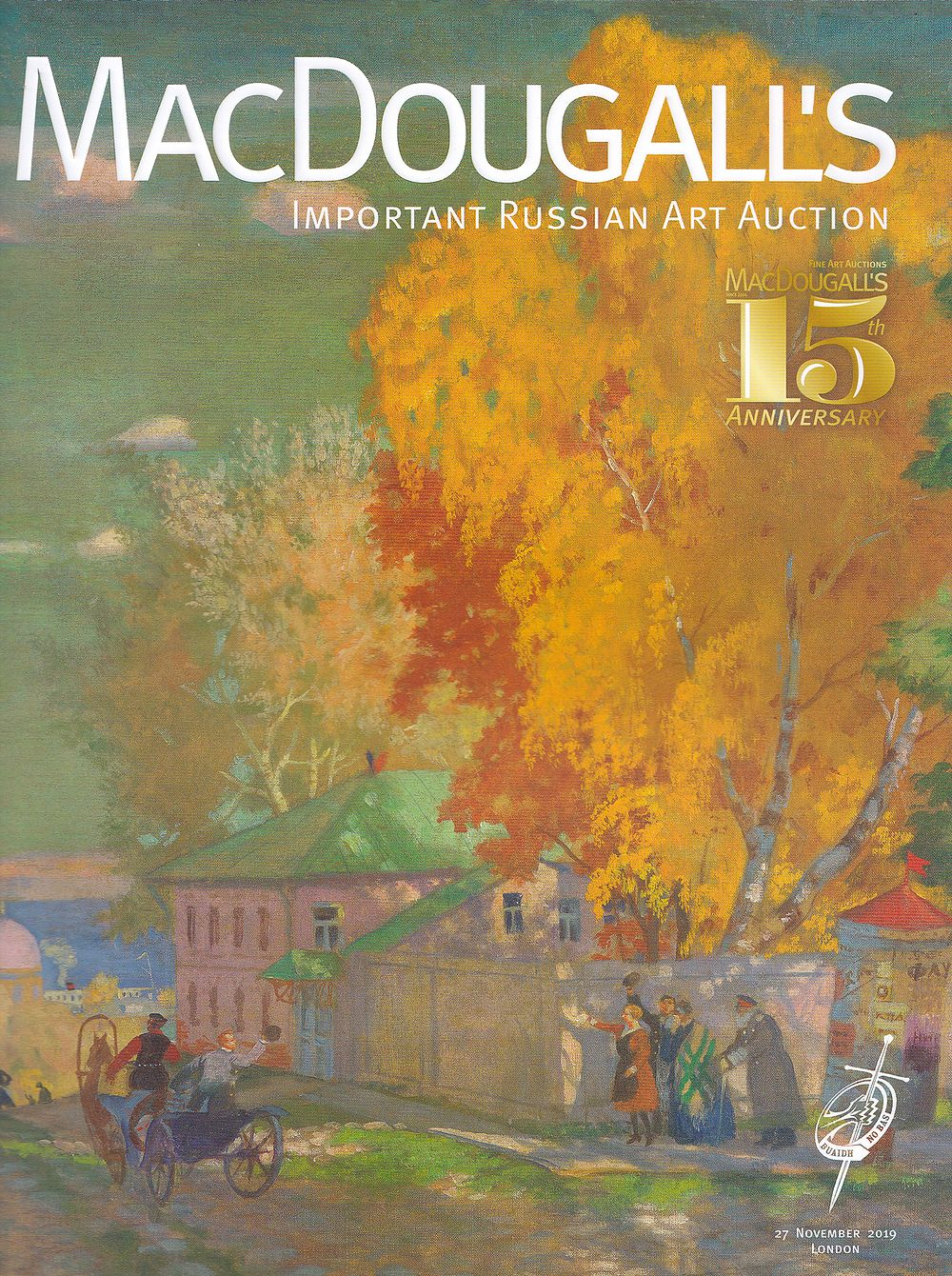 Каталог аукциона MacDougall's, Лондон, Шедевры русского искусства от 27 ноября 2019 года