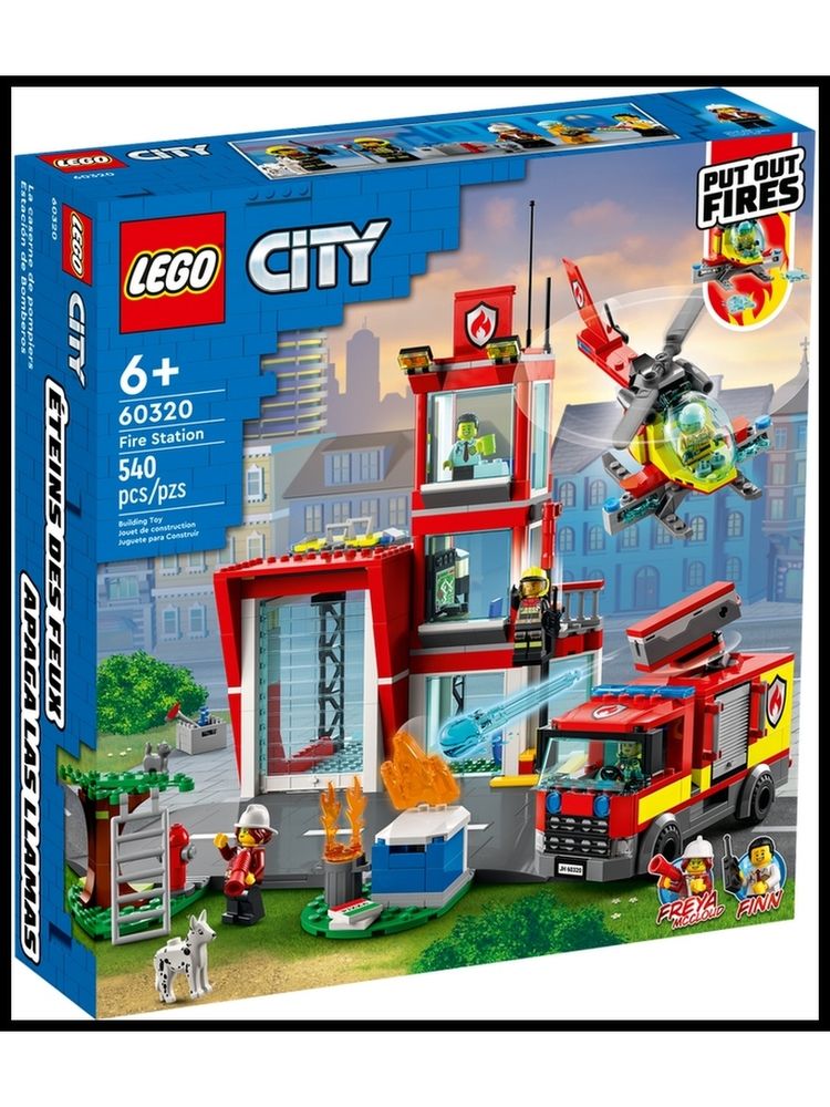 Конструктор LEGO City Fire 60320 Пожарная часть