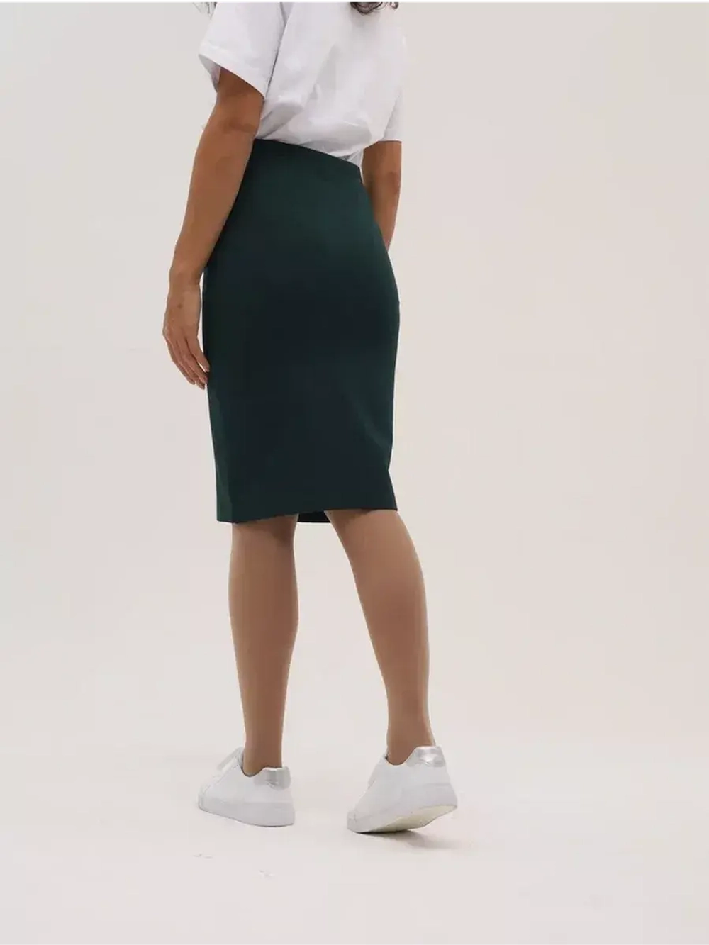 Юбка для беременных миди