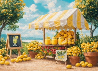 Лимонад №2 - фон неопреновый