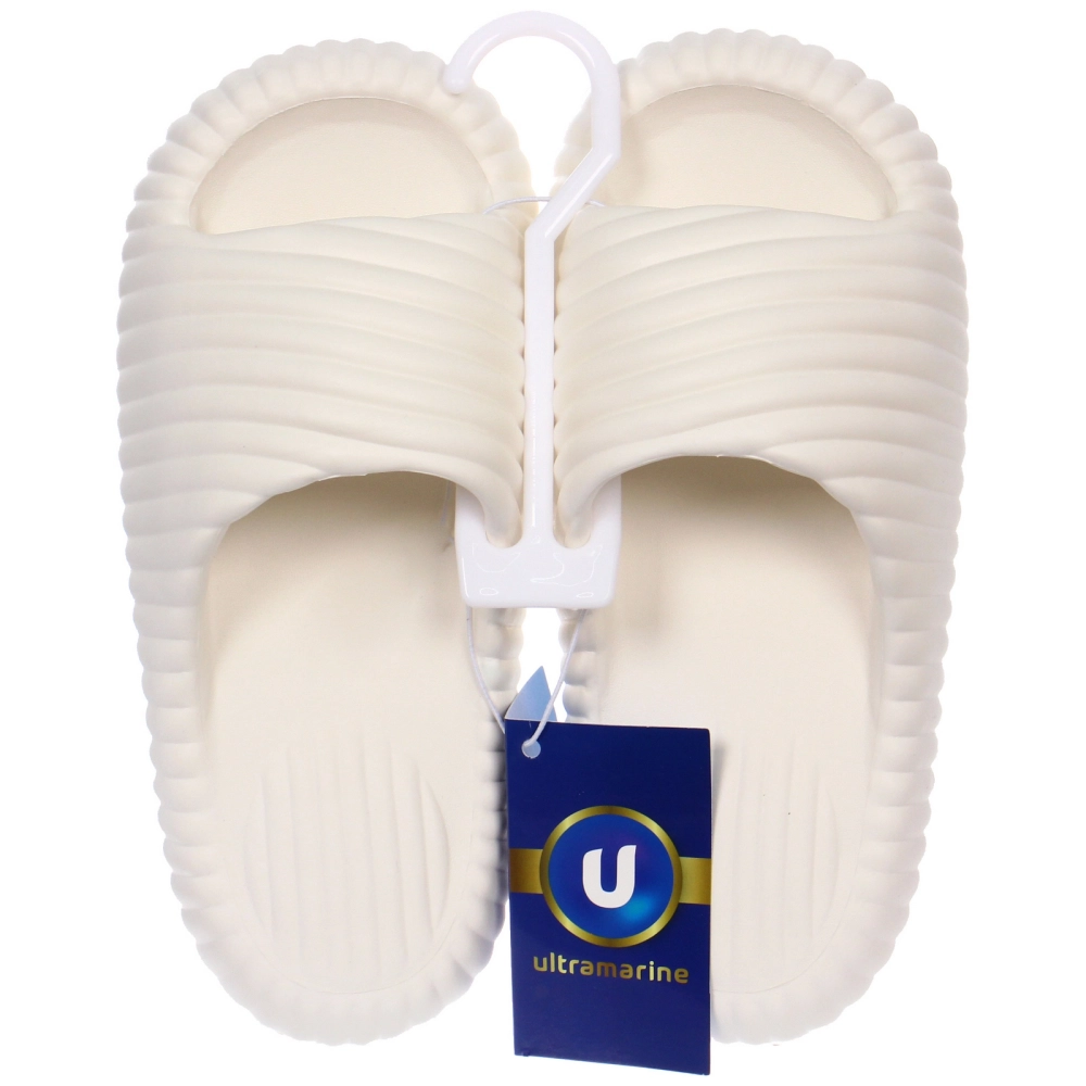 Шлепанцы женские «ZEFIR», цвет белый, р-р 40-41