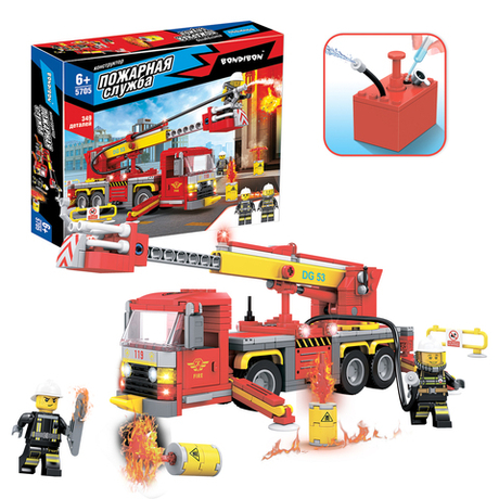Конструктор Пожарная Служба Пожарная машина