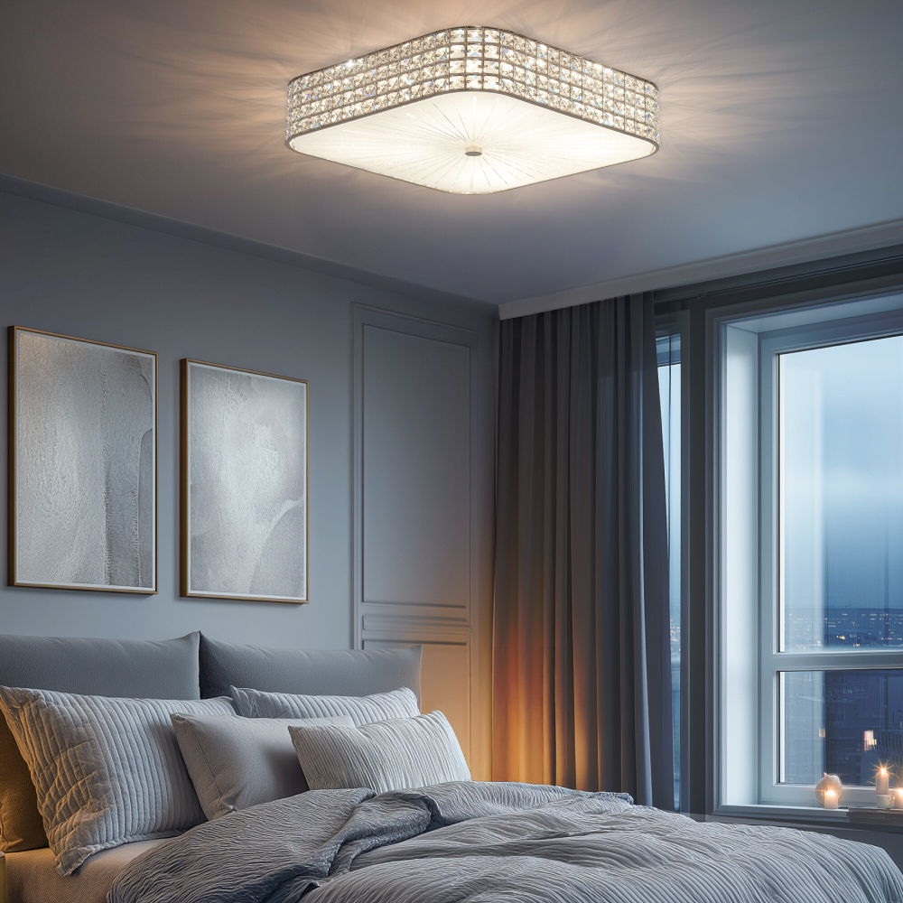 Citilux Портал CL324281 Люстра хрустальная Хром