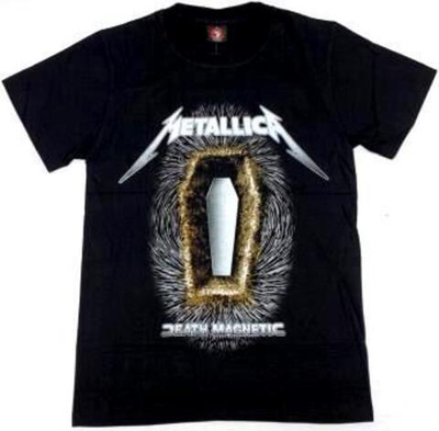 Футболка хлопок шелкография. TDM0940 Metallica Death Magnetic XL