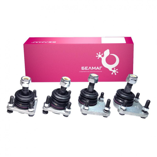 Шаровая опора ВАЗ 21214 Нива конвейер с крепежом удлин фланец 2шт Белмаг