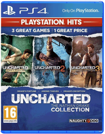 Игра Uncharted: The Nathan Drake Collection (Playstation Hits) (Натан Дрейк: Коллекция) (Русская версия) для PlayStation 4