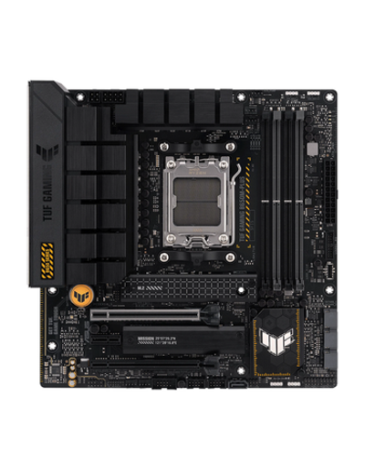 ASUS TUF GAMING B650M-PLUS, AM5, B650, 4*DDR5, 4*SATA, 2*M.2, 3*USB 3.2, 4*USB 2.0, Type-C, 3*PCIx16, 1*PCIx1, DP+HDMI, mATX; 90MB1BF0-M0EAY0