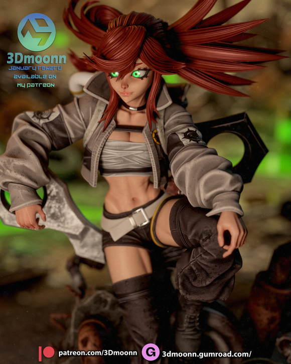 Фигурка Гачиакута Рио Riyo Reaper Gachiakuta