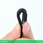 Кабель Baseus Type-C Cafule 1.0м CATKLF-GG1 серый/черный