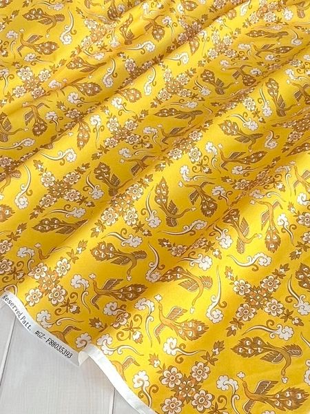 ЖАР-ПТИЦА, ЖЕЛТЫЙ - 100% ХЛОПОК 7