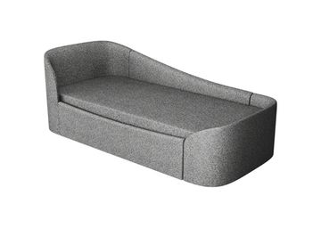 Чехол на матрас для дивана-кровати KIDI soft 90*200 см (серый, рогожка)