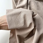 Вареный хлопок 250см. Бежевый