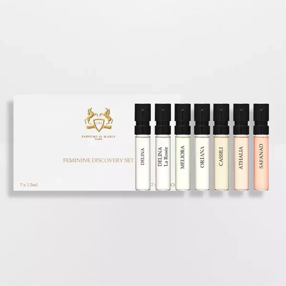 Parfums de Marly  Feminine DISCOVERY SET (Delina, Delina exclusif, Cassili, Safanad, Athalia, Meliora)