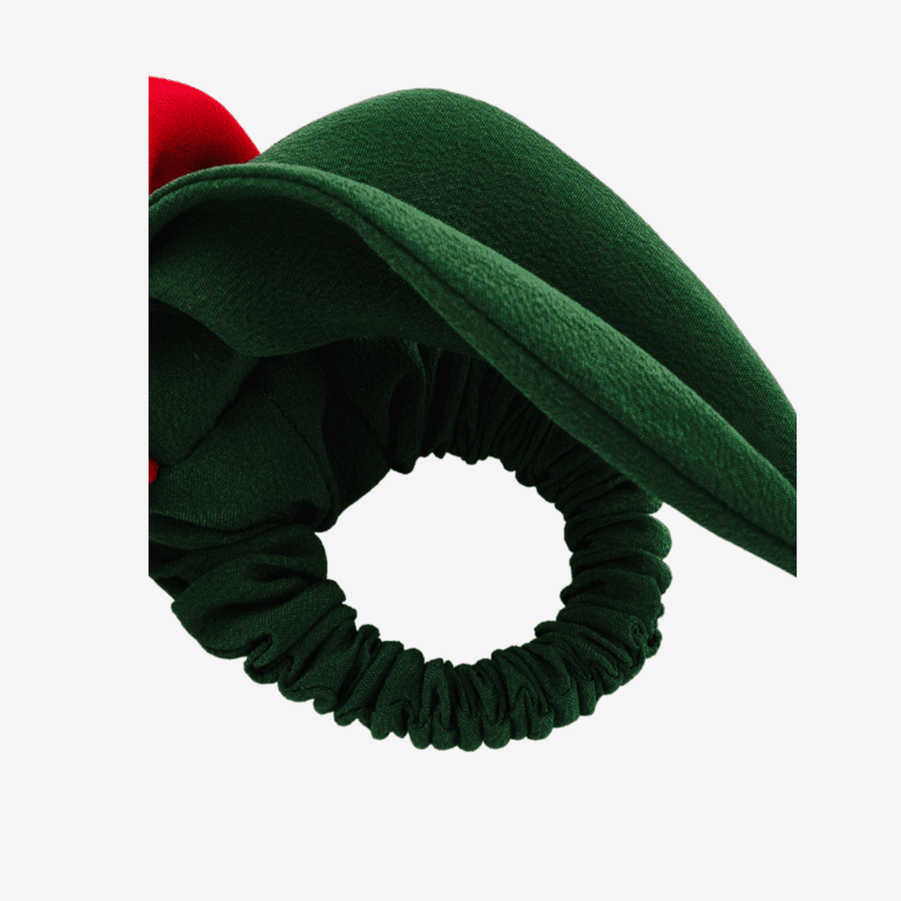 Красная резинка-роза