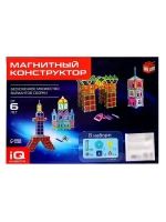 Конструктор магнитный «Необычные фигуры», 115 деталей