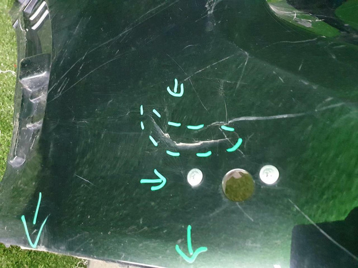 Бампер задний BMW X6M F96 (2019-2023)