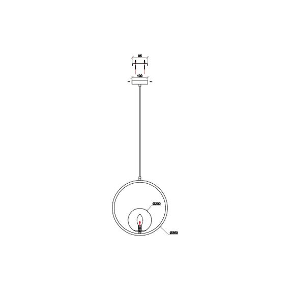 Подвесной светильник Vele Luce Bianco VL5714P11