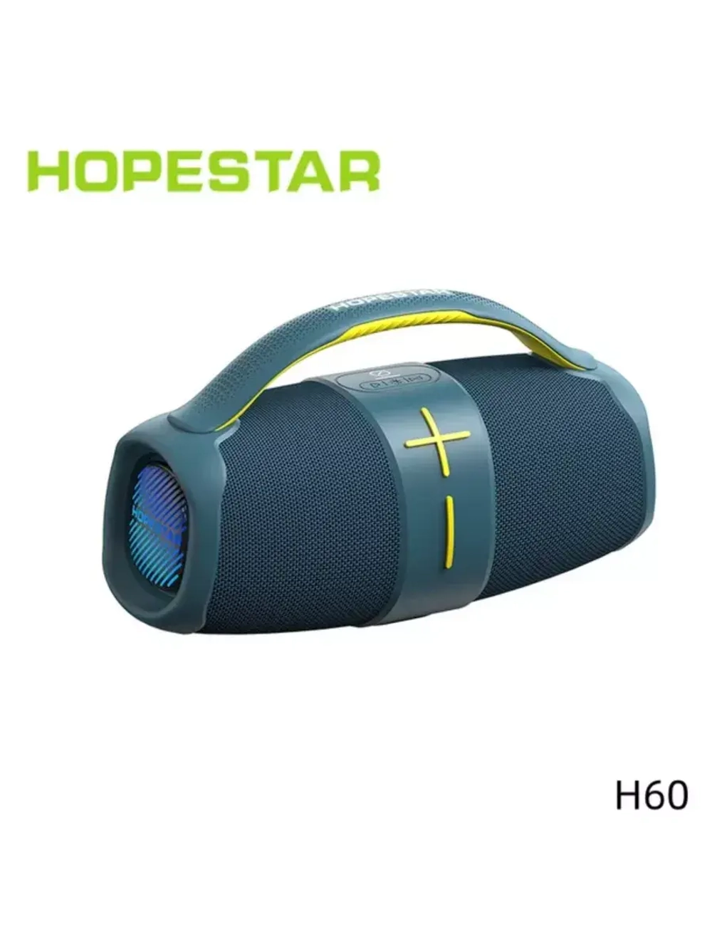 Портативная колонка H60 - 20 Вт синяя