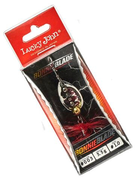 Блесна вращающаяся Lucky John BONNIE BLADE 1 03.5г 003 в блистере