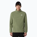Флисовая толстовка The North Face Glacier Fleece 1/4 Zip bark mist