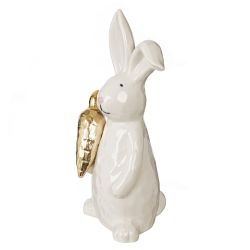 GAEM Фигурка декоративная "Заяц", L7,5 W7 H17 см