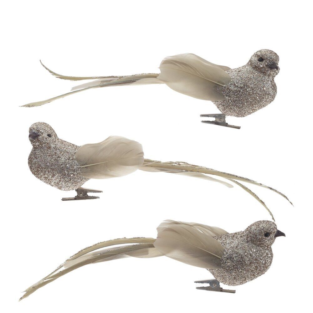 GAEM Изделие декоративное "Птичка, L20 W4 H7 см, 3в.