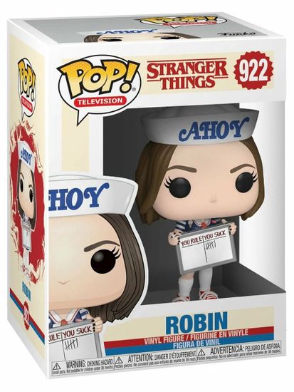 Фигурка Funko POP! TV Stranger Things Robin (922) 47203 / Фигурка Фанко ПОП! по мотивам сериала «Очень странные дела», Робин