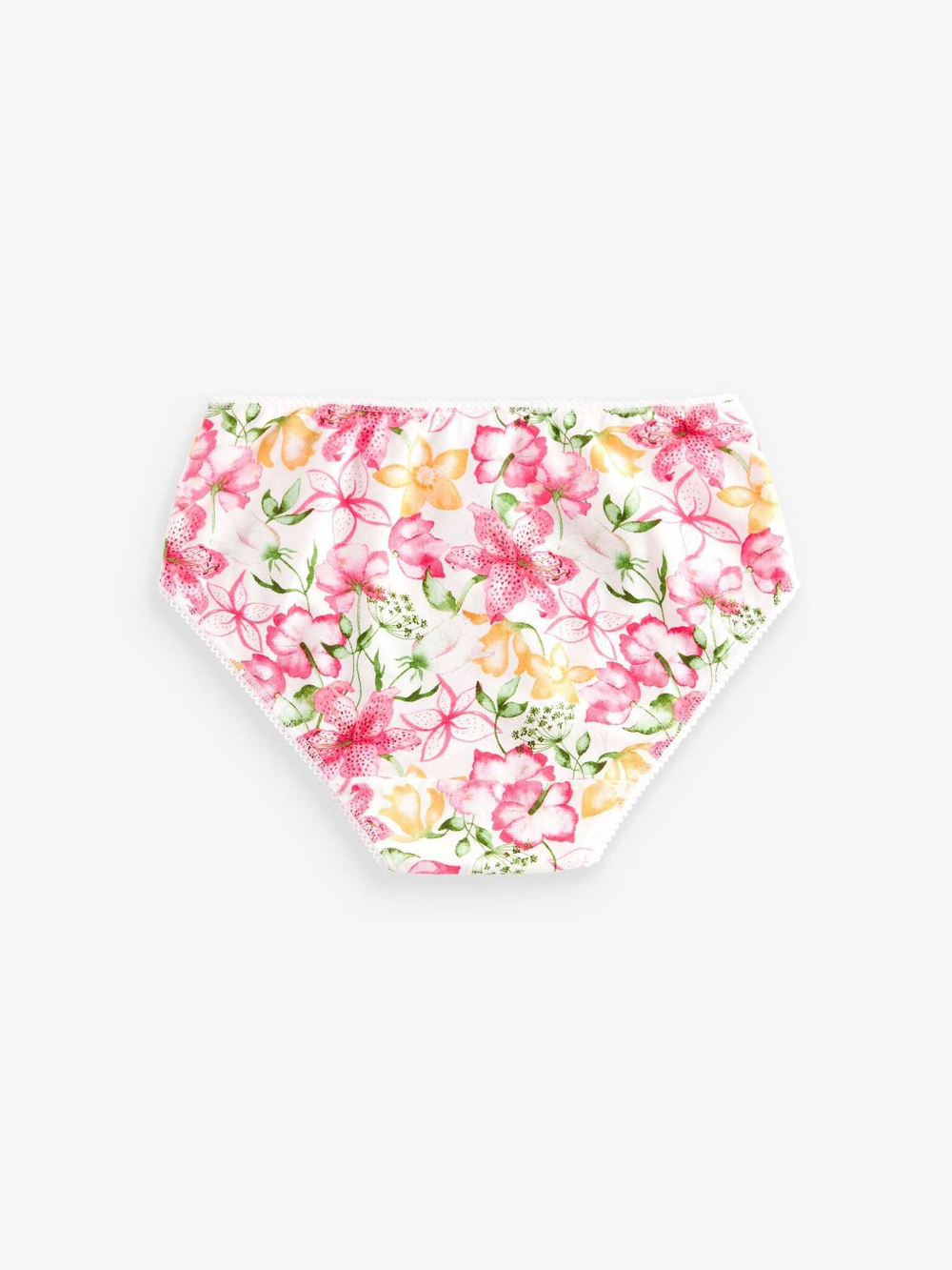 Трусы для девочки Next 407-272, 7 шт., Розовый, Белый