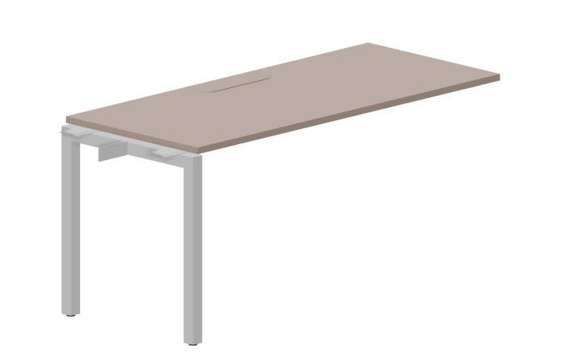 стол Polo 1580х680х750мм (меламиновый аутлет) - приставной элемент