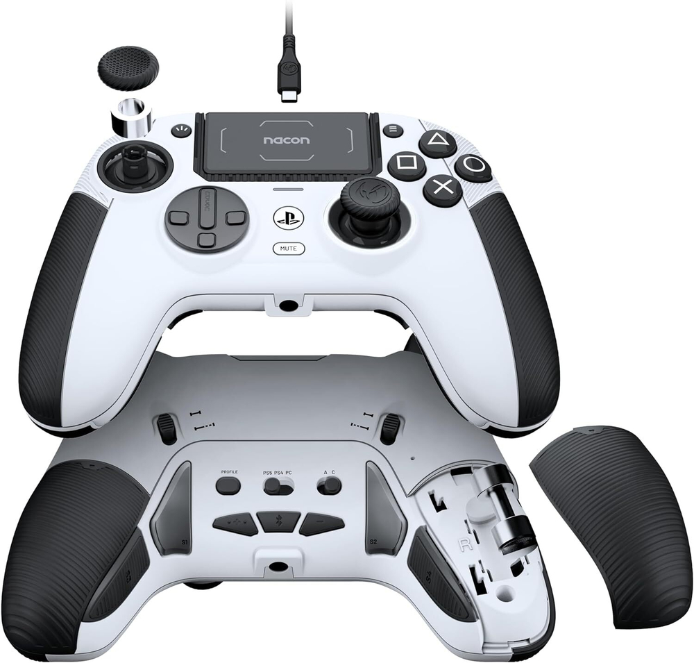 Беспроводной геймпад Nacon Revolution 5 Pro White (Белый) для PlayStation 5/4