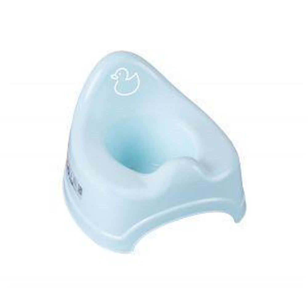 Горшок "Уточка" голубой (Tega)