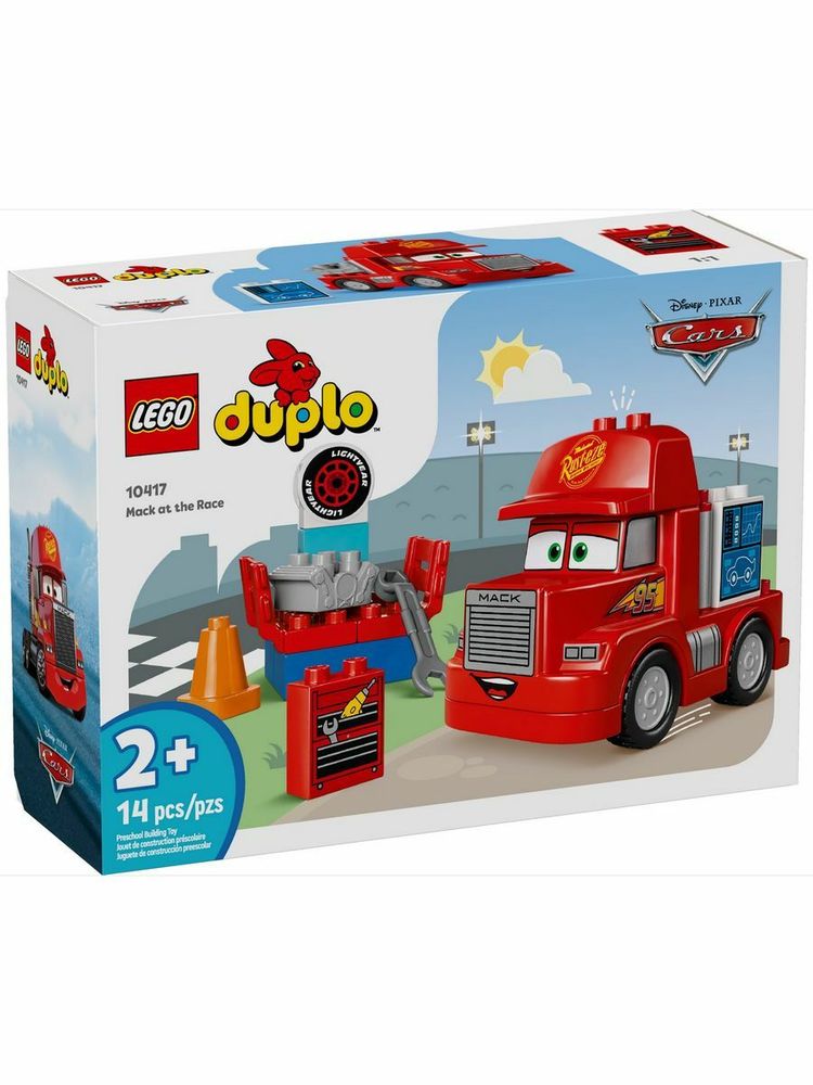 Конструктор DUPLO 10417 Мак на гонках