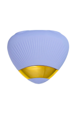 Сиреневый вибратор Crasatell с вакуум-волновой стимуляцией (Цвет: сиреневый)