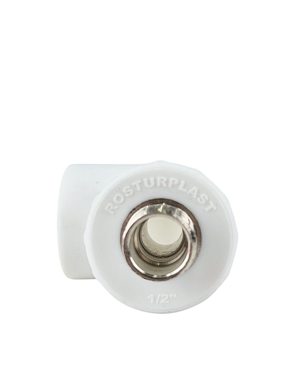 Угольник комбинированный PPR наружная резьба 32х 1/2,  белый, РТП (60/15)