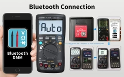 ZT-300AB ZOYI интеллектуальный мультиметр с функцией Bluetooth поиск проводки